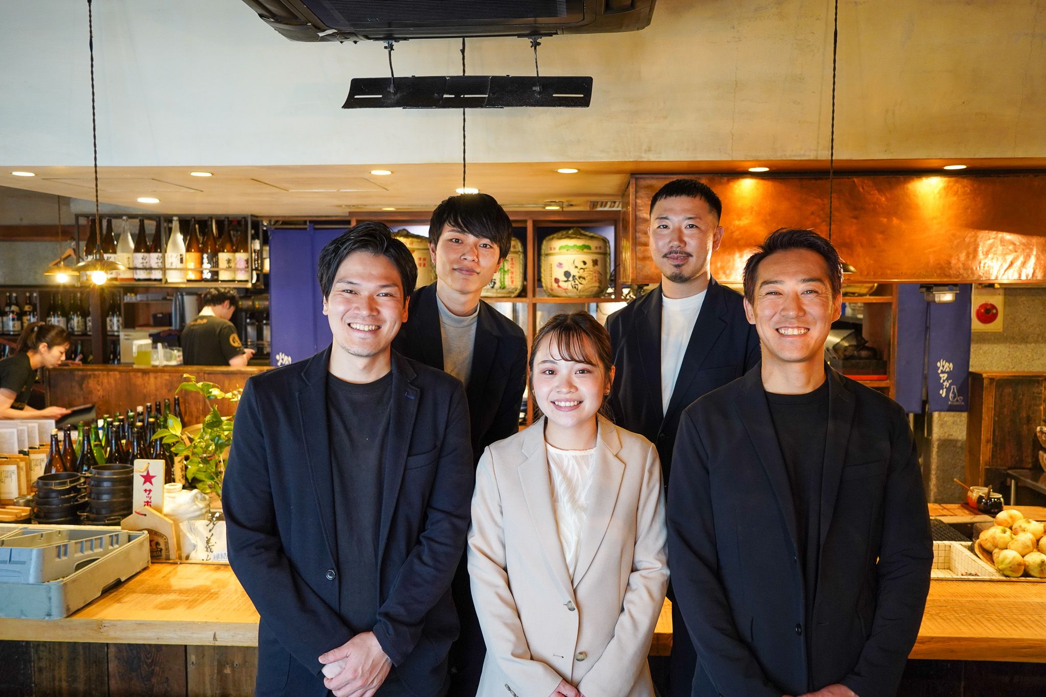 株式会社絶好調の方々と集合写真