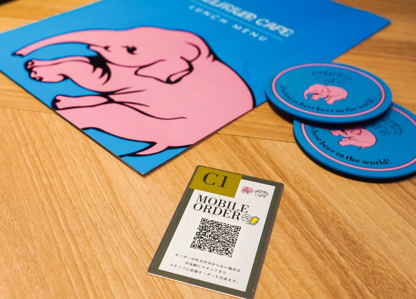 ダイニーモバイルオーダーQRコード