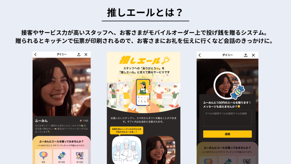 「推しエール」とは