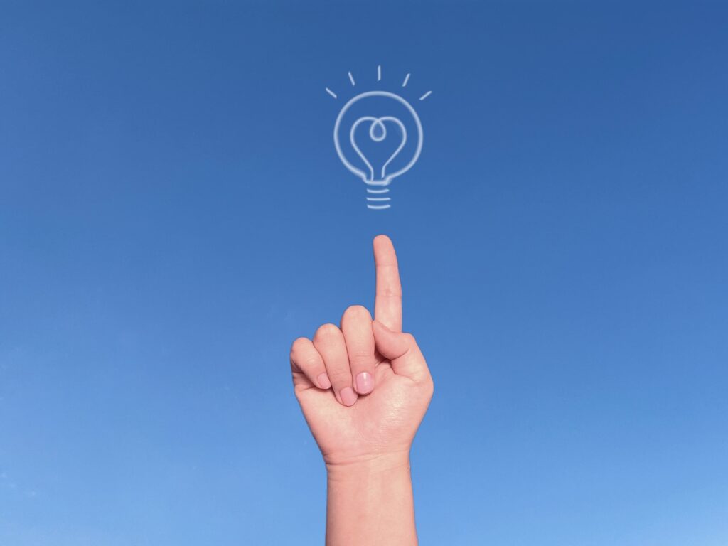 ひらめくアイデア！