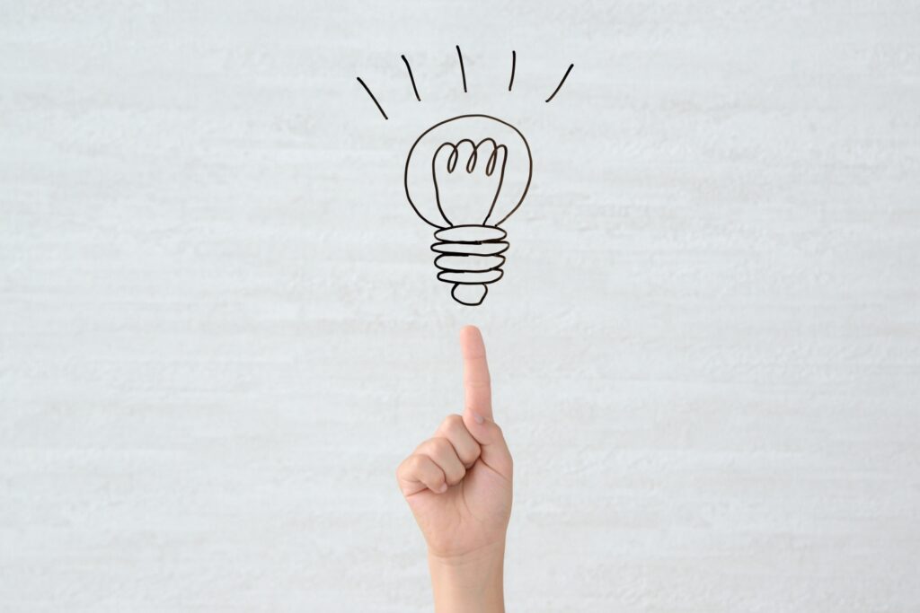 子どものひらめきイメージ